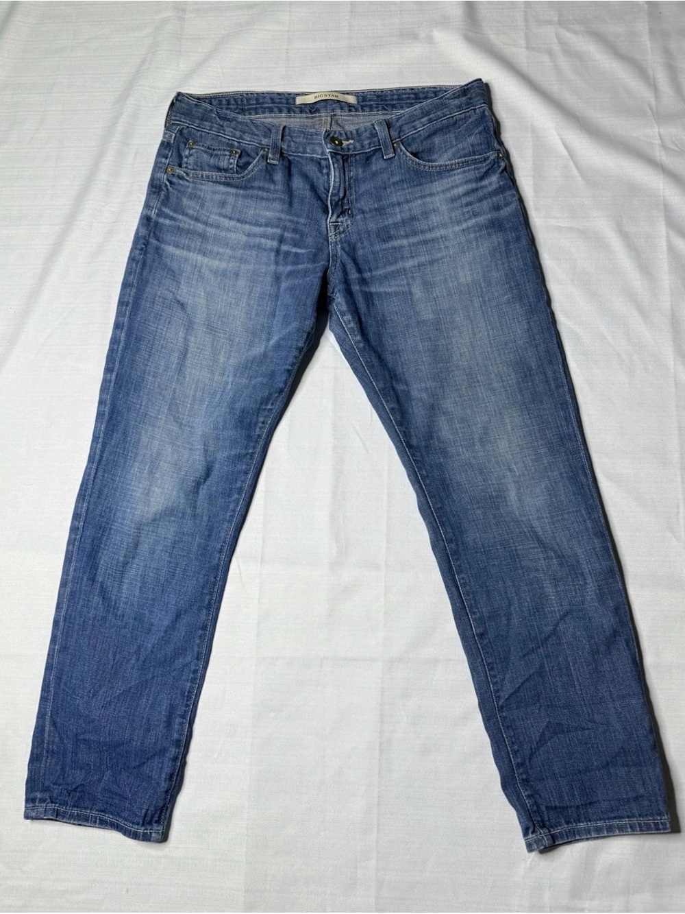 Big Star Buckle Exclusive Men’s Straight Leg Denim Jeans Classic Fit Size 28